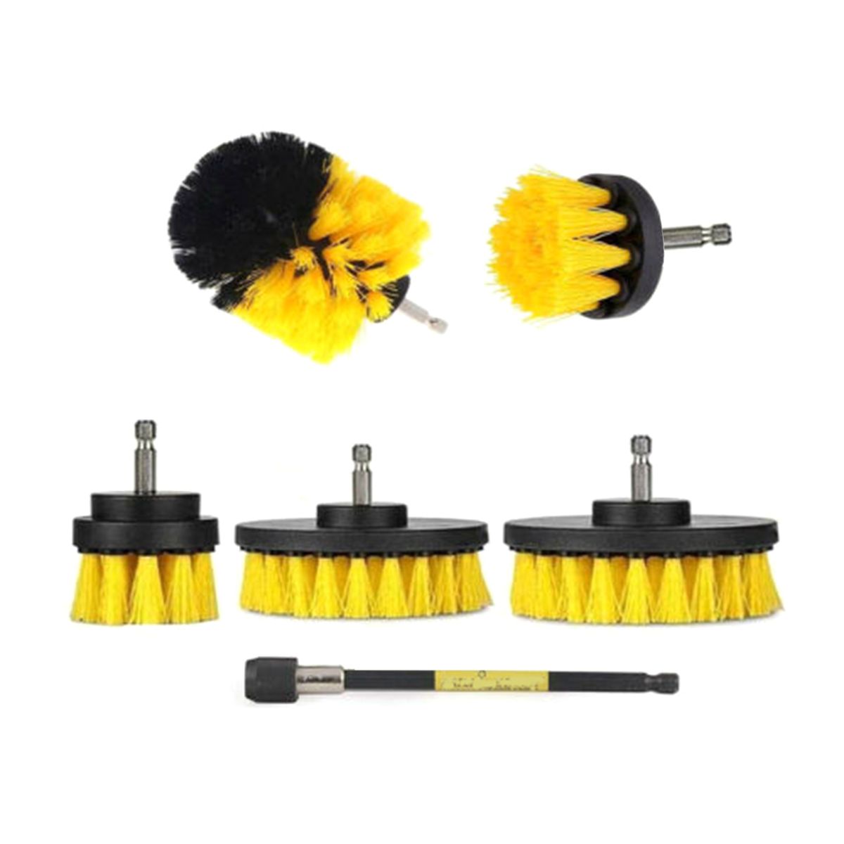 6Pcs Power Scrubber Cleaning Kit All Purpose Drill Brush Set