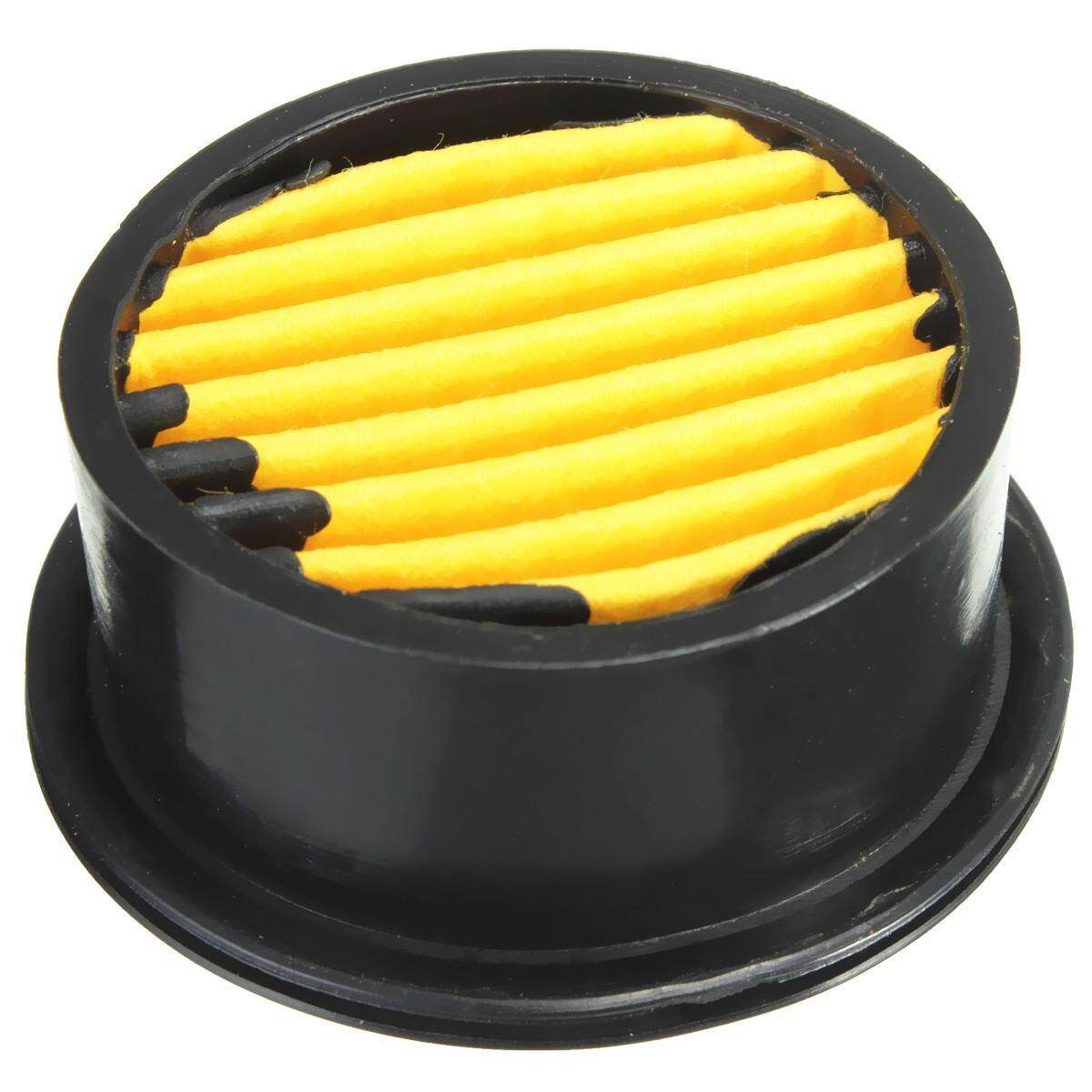 5pcs Black Metal 3/8BSP 16mm Thread Dia Air Compressor Intake Filter Muffler Silencer Blue