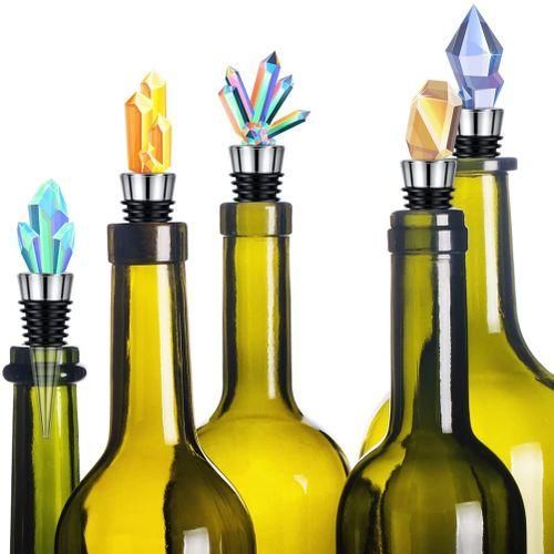 Wine Stopper,Blank Bottle Opener Chrome Bottle