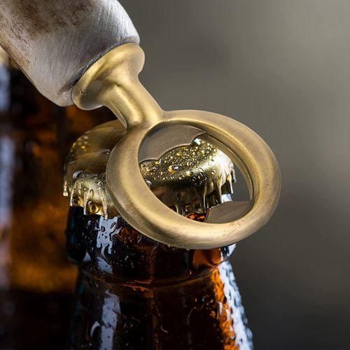 Wine Stopper,Blank Bottle Opener Chrome Bottle