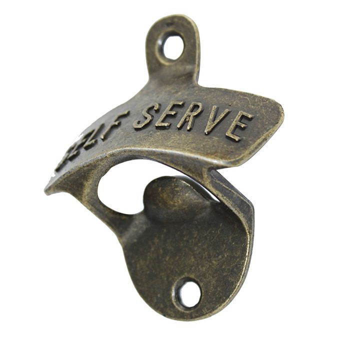 Mini Retro Wall Mounted  Wine Bottle Opener Bar Quick Cola Glass