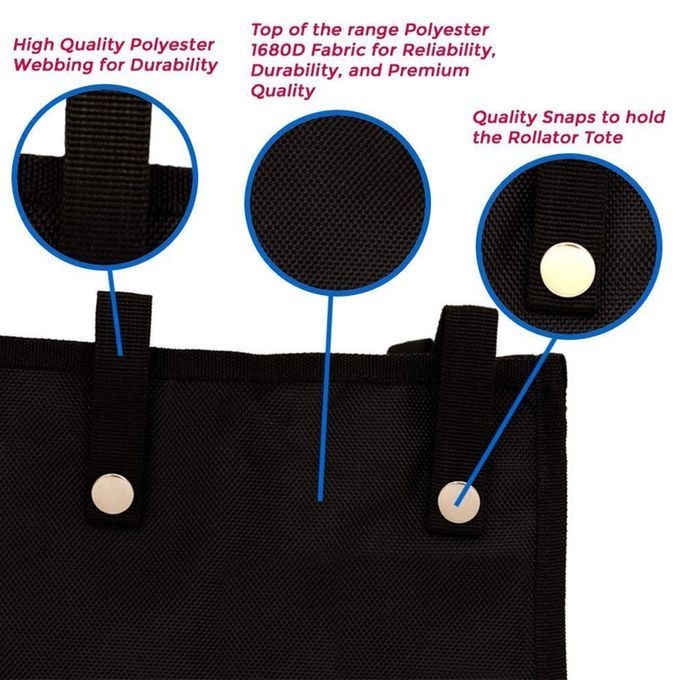 Under Seat Rollator Bag Walker Essentials Carry Replacement