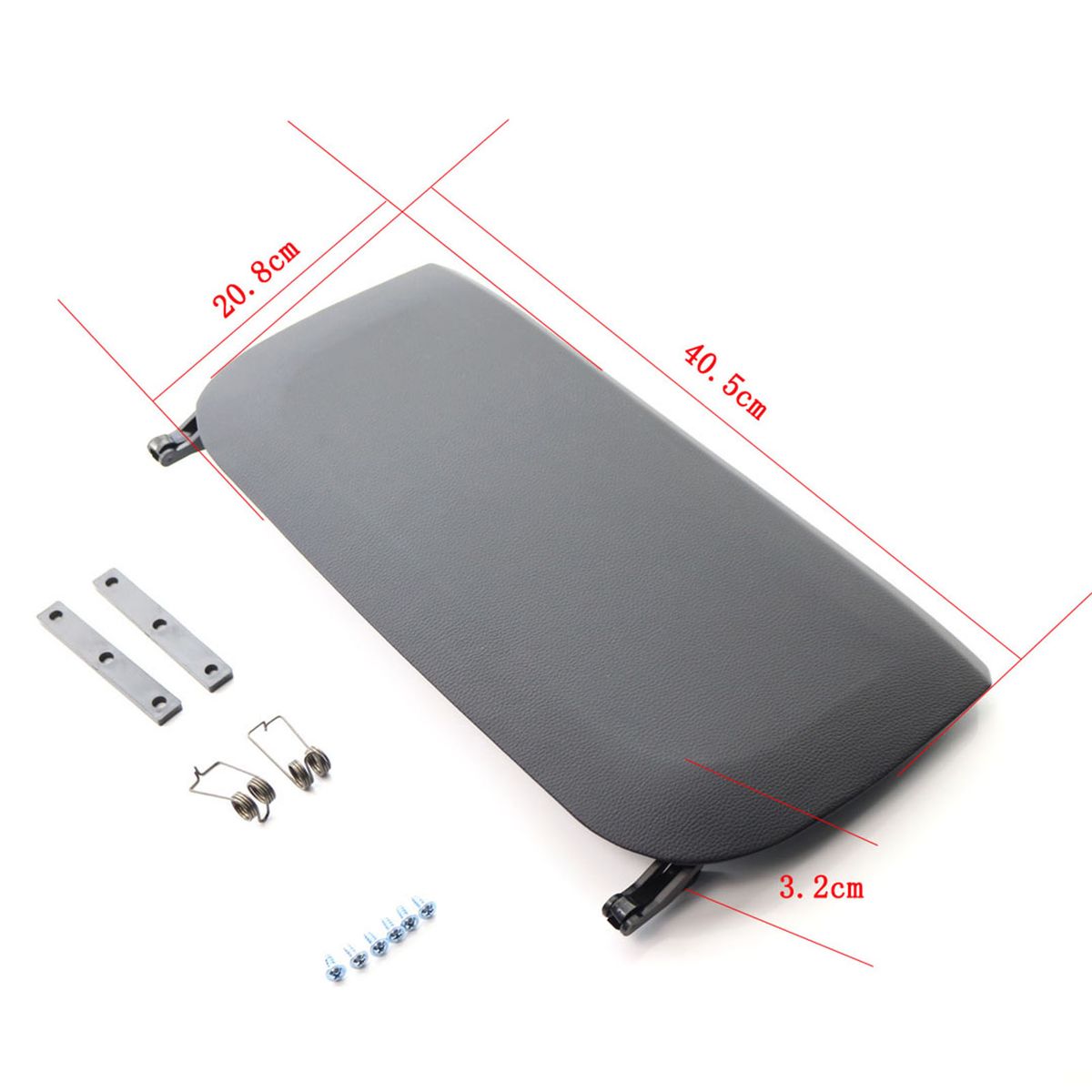Front Seat Backrest Storage Pocket Cover Genuine Leather