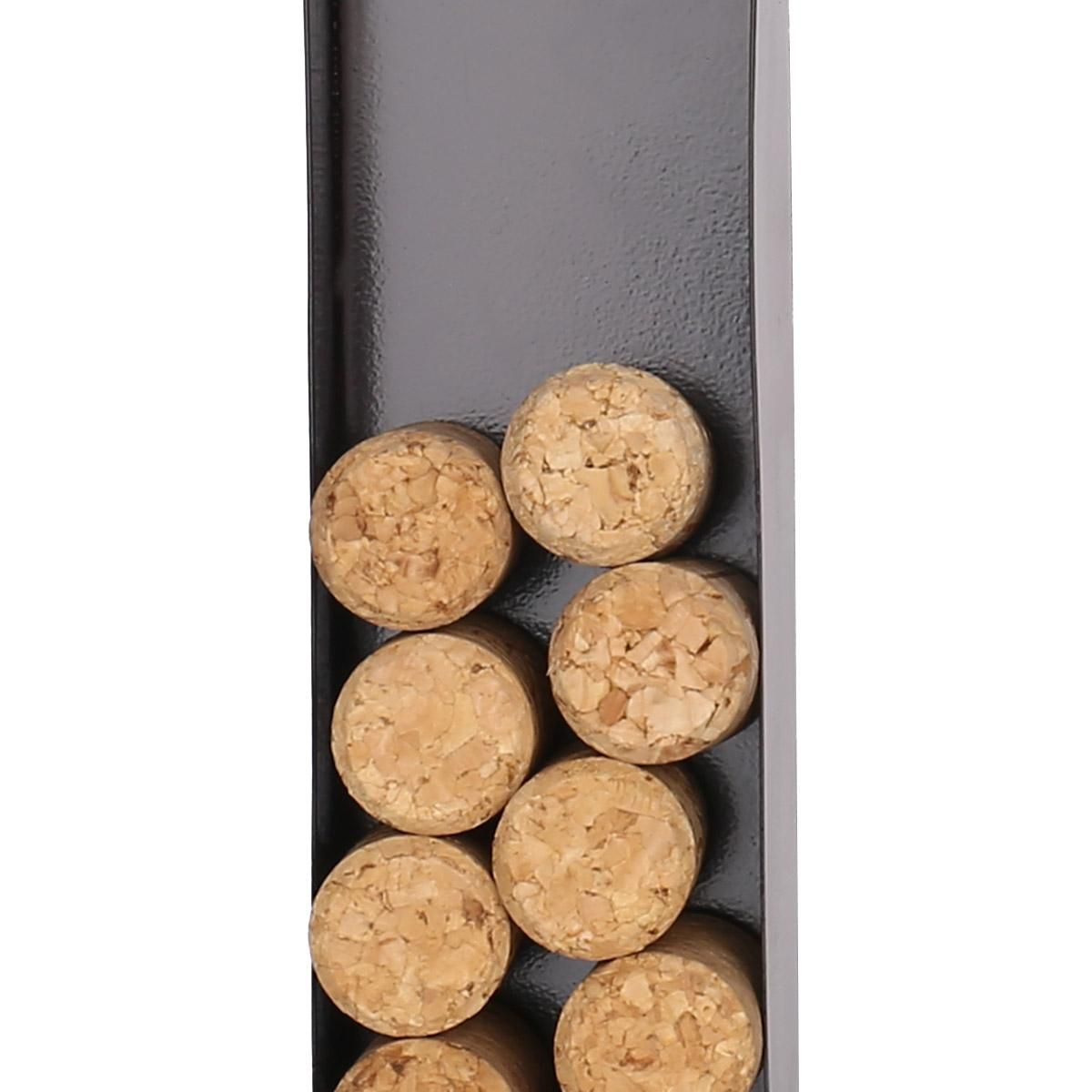 Letter U Cork Holder Wall Art Cork Box Wall Mounted Cork Collector Decorative Wall Letter