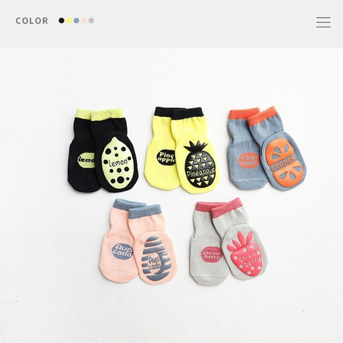 Newborn Baby So Ks Sili One Non-Slip Otton Gi S Toddler So Ks Ute-Strawberry