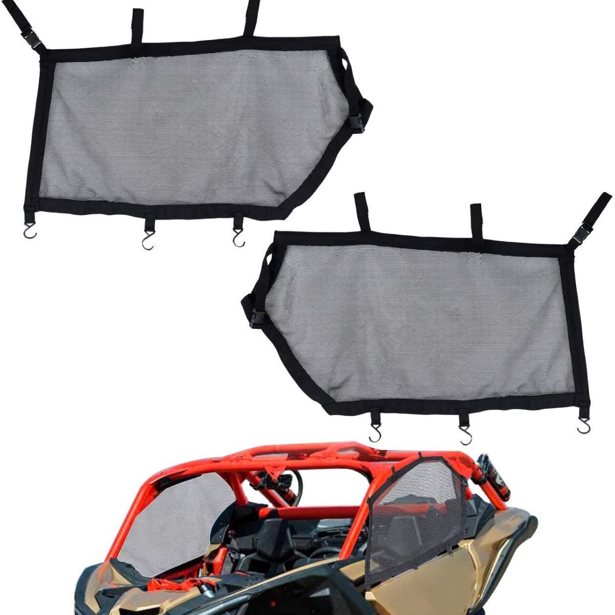 Side Mesh Window Nets Window Shade Shield Net Cover Door