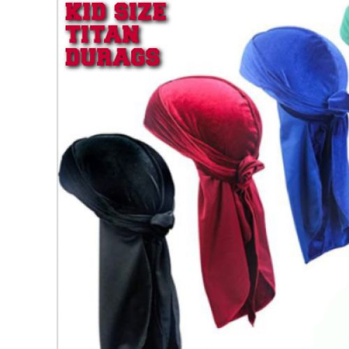 New 3in1Kids Velvet Titan Durags