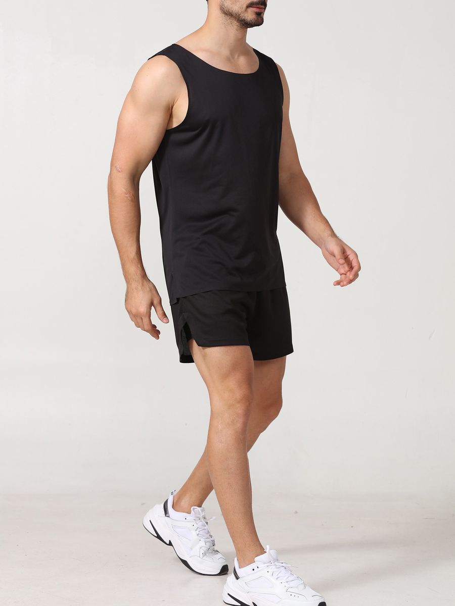 Men Sports Tank Tops Sleeveless Lightweight Running Vest