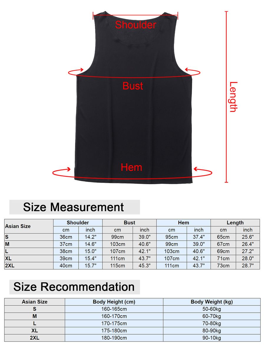 Men Sports Tank Tops Sleeveless Lightweight Running Vest