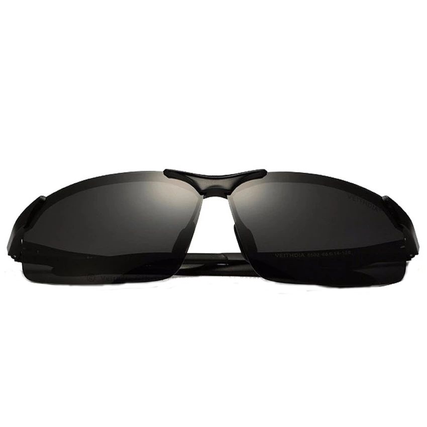 HD Brand Designer Eyeglasses Fashion Polarized Sunglasses Men's Glasses Driving Driver Sun Glasses Summer Classic 6502 ( Black ) [ Buy 1 Get 1 Freebie ]    CUIII