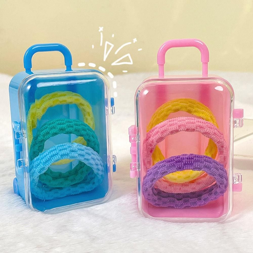 Mini Roller Travel Suitcase Candy Box Personty Creative Wedding Candy Box Small Luggage Trolley Case Candy Toy