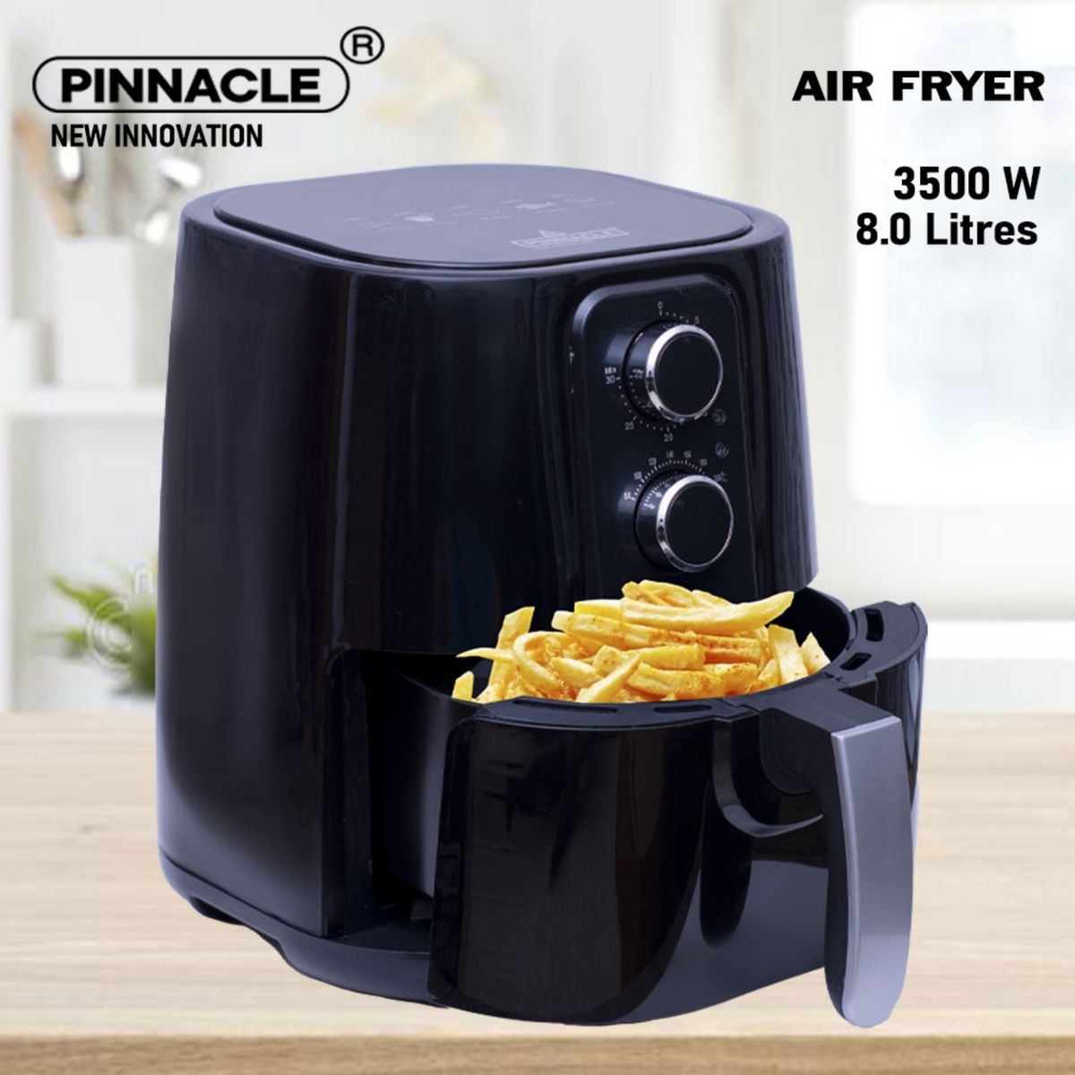 Extra Large Capacity Air Fryer-8.0L