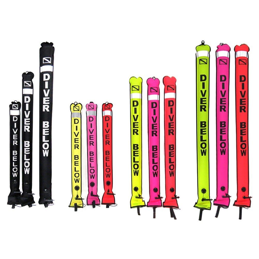 1.5M  Colorful Visible Inflatable Signal Tube Scuba Diving