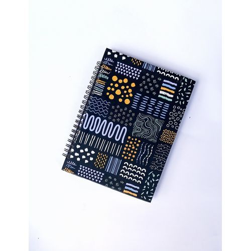 Fancy Notepads Hardcover Jumia Notebooks Journals Diary Blue Memphis