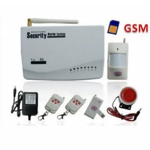 Security Alarm System With Sim