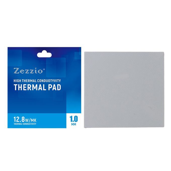2pcs Silicone Thermal Pad Grease Pad 120x120mm High Temperature