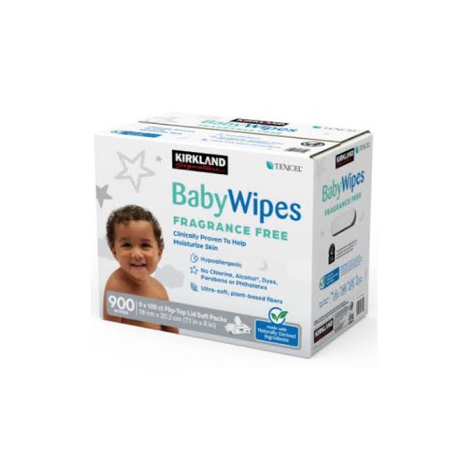Fragrance Free Baby Wipes 900 Counts