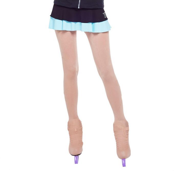 Over Boot Figure Skating Tights Thermal Warm Buckled Skate Thick M