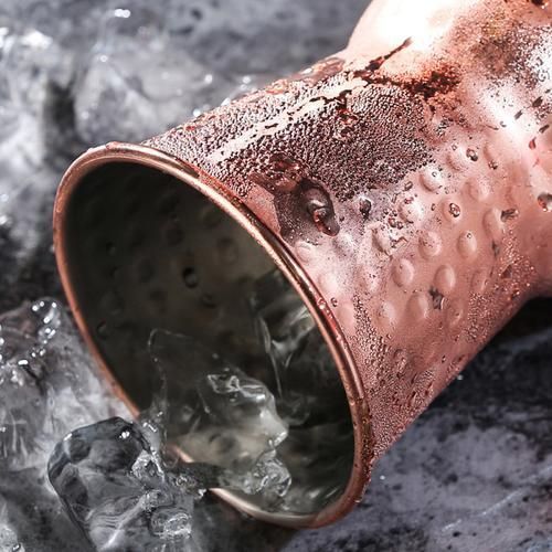 Pure Copper Moscow Mug Handmade Quality Creative Home Outdoor Portable Household Drinking Cup