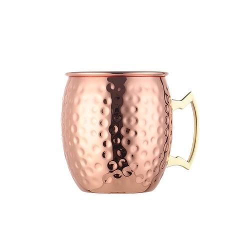 Mule Cup Copper Plated Cup 304 Stainless Steel Mug Cocktail Glass Goblet Beer Glass