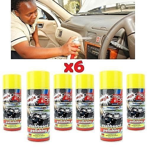 6 Pieces Of Car Dashboard Polish  - 400ml