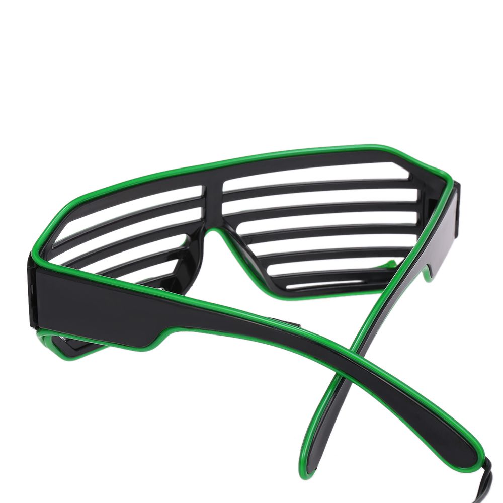 Plastic LED Glasses Flashing Eyeglass Wire Luminous Glowing