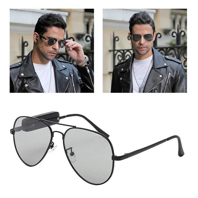 Audio Eyeglasses Smart Bluetooth Headset Polarized Glasses Color 03