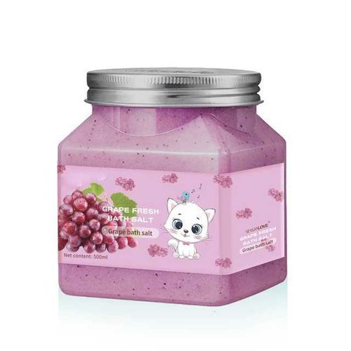 Grape Fresh Sea Salt Bath Scrub