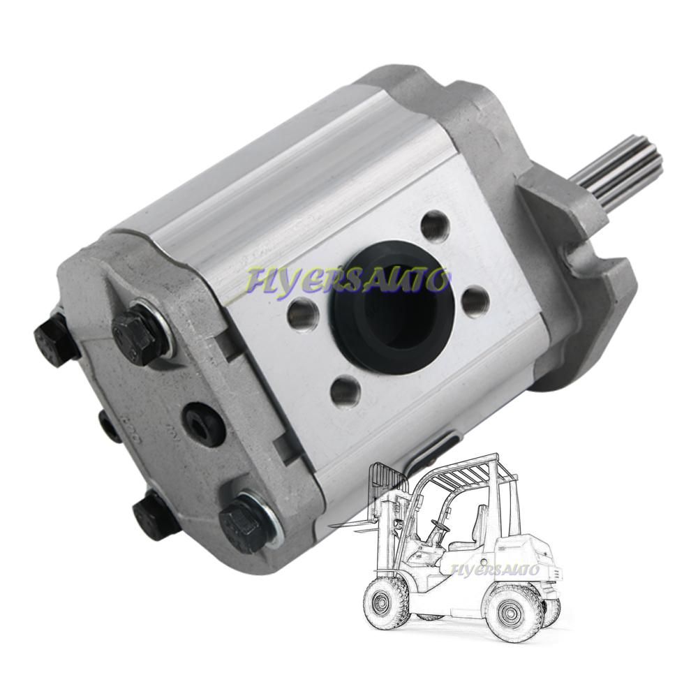 FLYERSAUTO Forklift Parts Hydraulic Pump 91371-10300 91371-00300 For Mitsubishi 4G63 4G64 ENGINE FORKLIFT FG20~30MC F17B