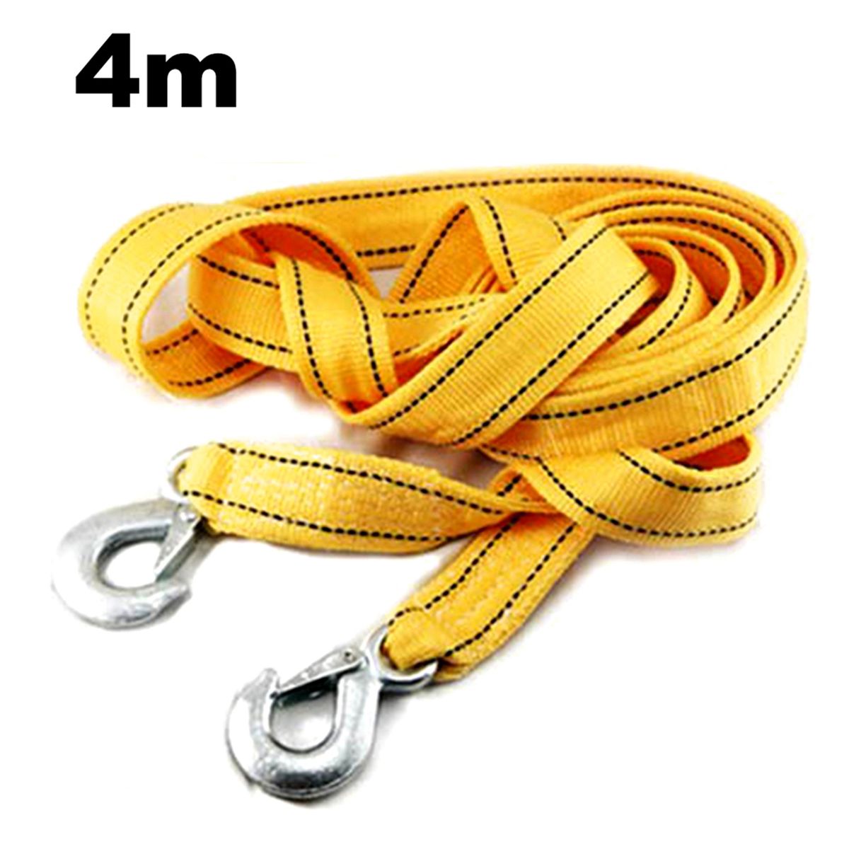 Tow Strap With Hooks Car Vehicle Recovery Rope Trailer Rope