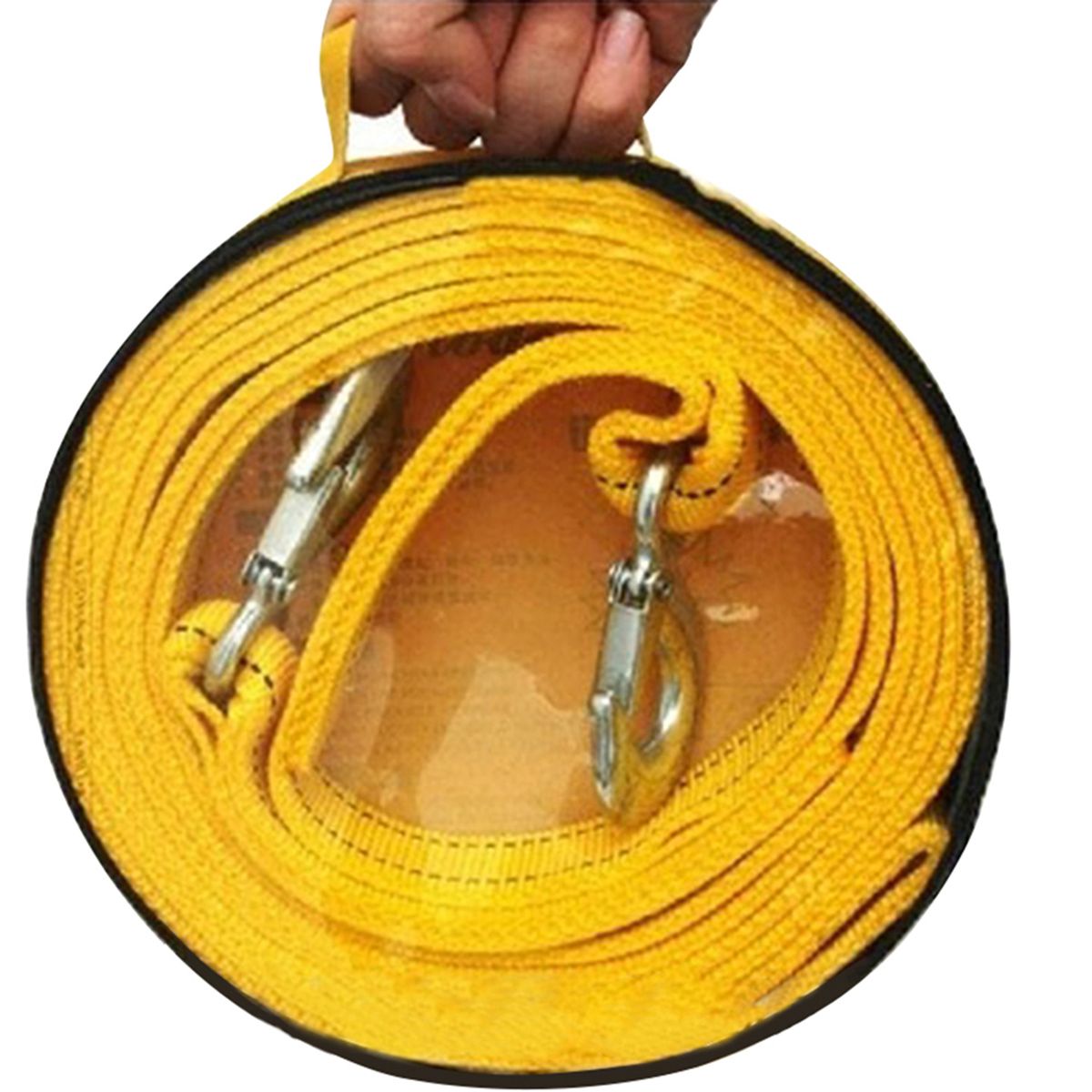 Tow Strap With Hooks Car Vehicle Recovery Rope Trailer Rope