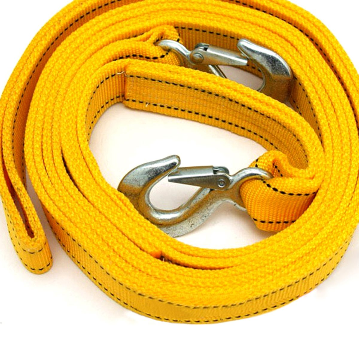 Tow Strap With Hooks Car Vehicle Recovery Rope Trailer Rope