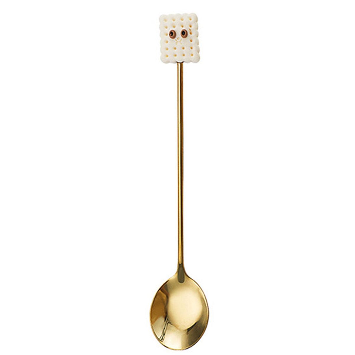 Cake Spoon Portable Candy Design Dessert Scoop Stirring Spoon