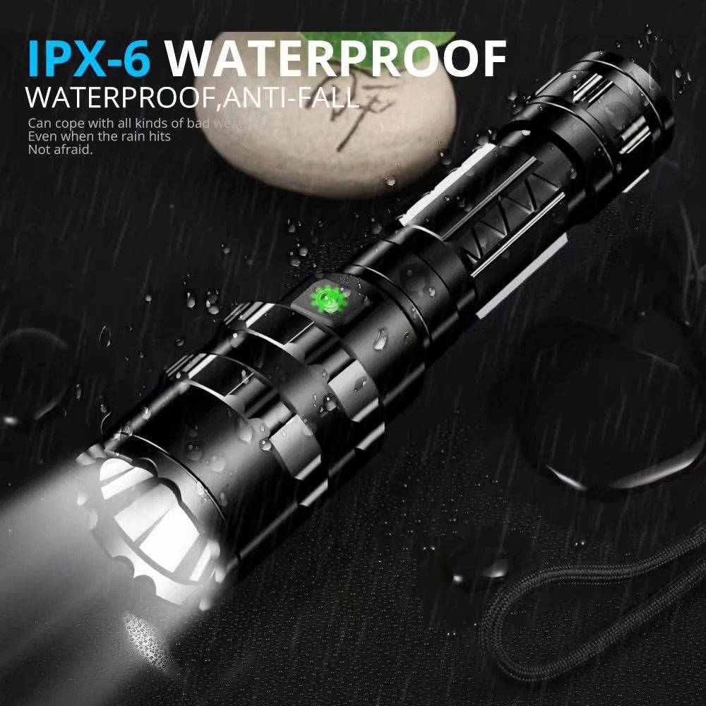 Security Tactical LED Flashlight Waterproof