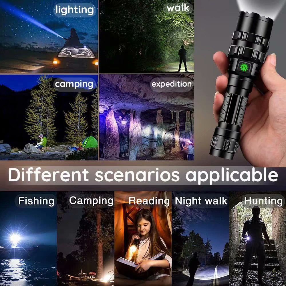 Security Tactical LED Flashlight Waterproof