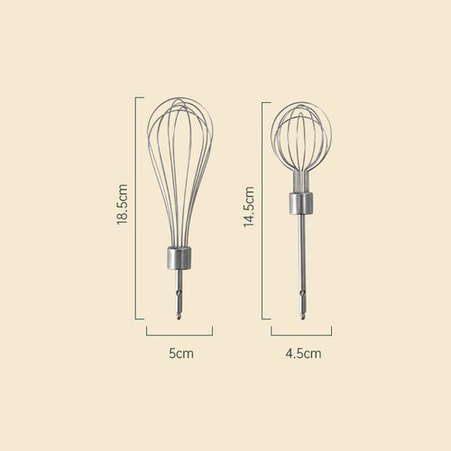 Electric Small Baking Egg Beater-Doubles Egghead