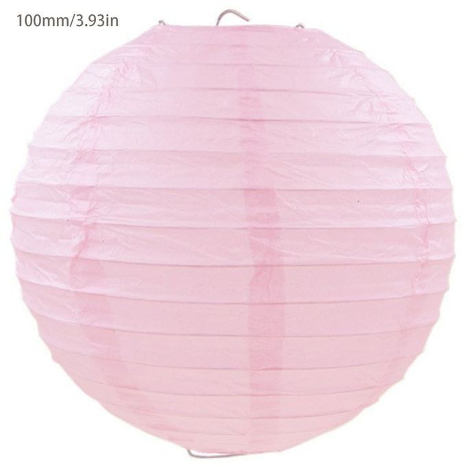 Round  Hinese Paper Lanterns Birthday Wedding De Oration Gift DIY  Rafts-light Pink-6 In Hes