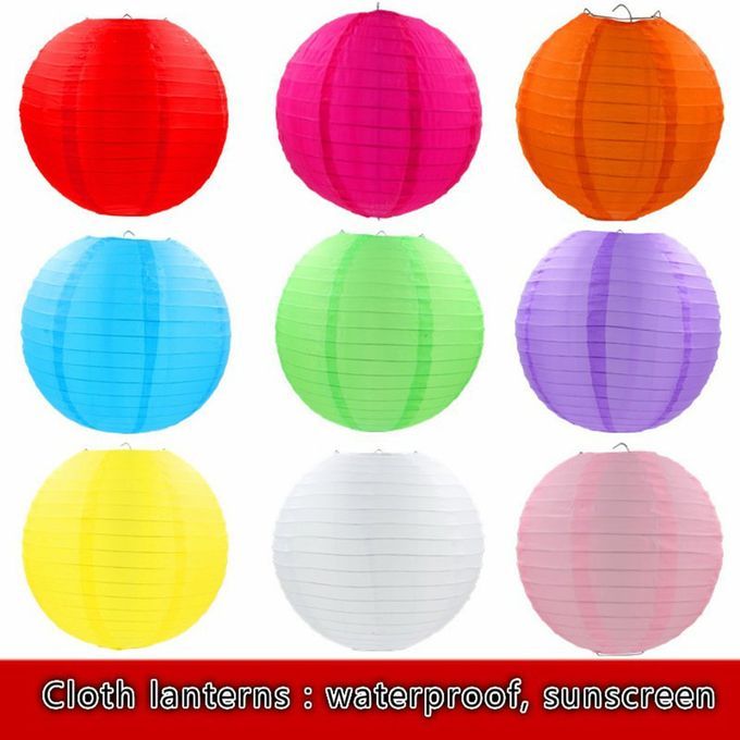 Round  Hinese Paper Lanterns Birthday Wedding De Oration Gift DIY  Rafts-light Pink-6 In Hes