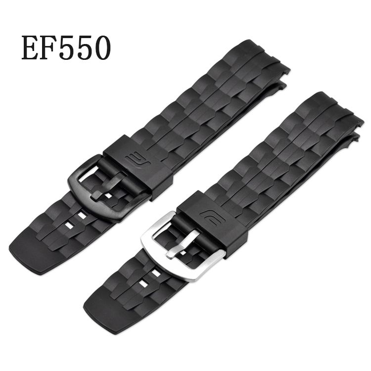 Watch Band For Casio Edifice Series Strap Ef-550 /