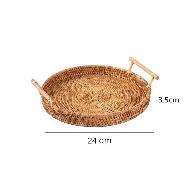 Kitchen Fruit Salad Plate Food Tray Tableware