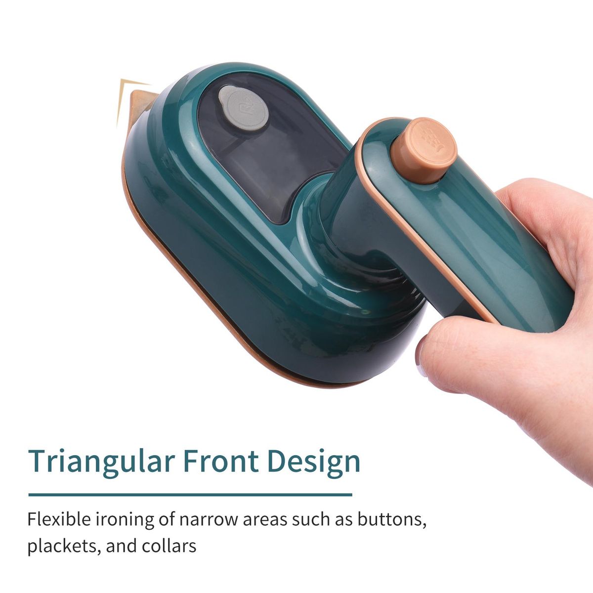 Mini Heat Press Machine T-Shirt Printing Steam Heating Transfer Press Handheld Iron Machines Support Dry Wet Ironing for Clothes Bags Hats Pads Blanket Phone Case Portable HTV Vinly Projects DIY Home Business