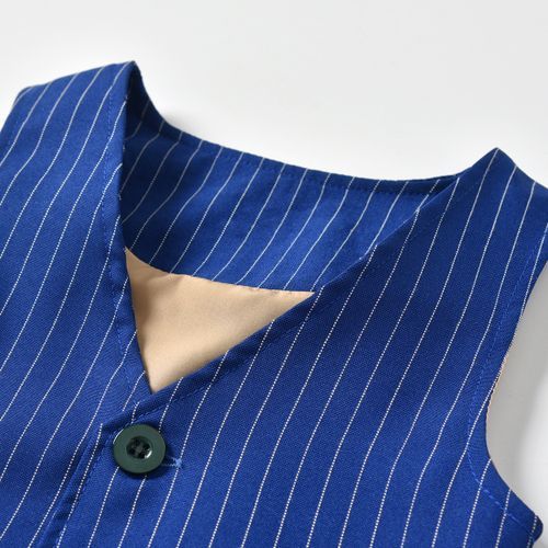 New Boy's Four-piece Suit Bow Tie+ Shirt+ Vest +Pants