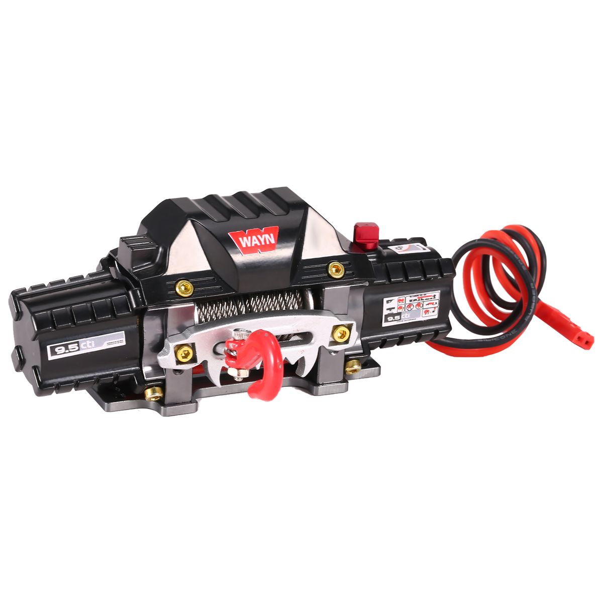 RC Car Dual Motors Metal Winch RC Car Metal Winch Large Load
