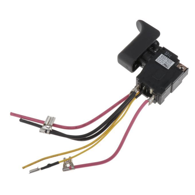 Drill Speed Switch For DJR186 6507600 650760-0 Tools Parts Plastic