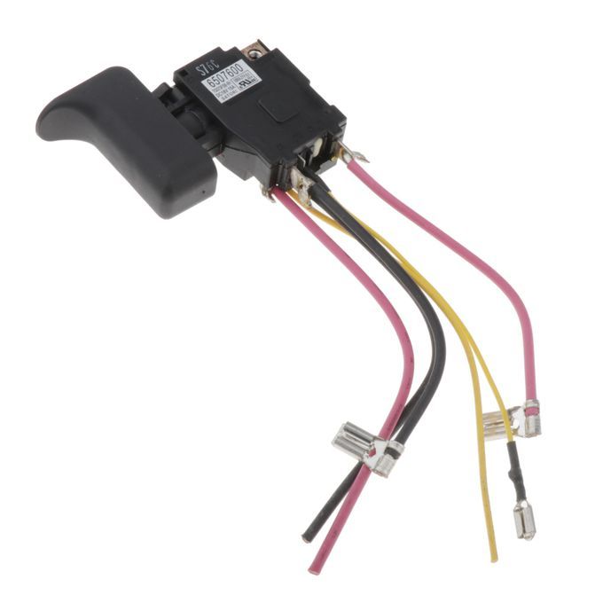 Drill Speed Switch For DJR186 6507600 650760-0 Tools Parts Plastic