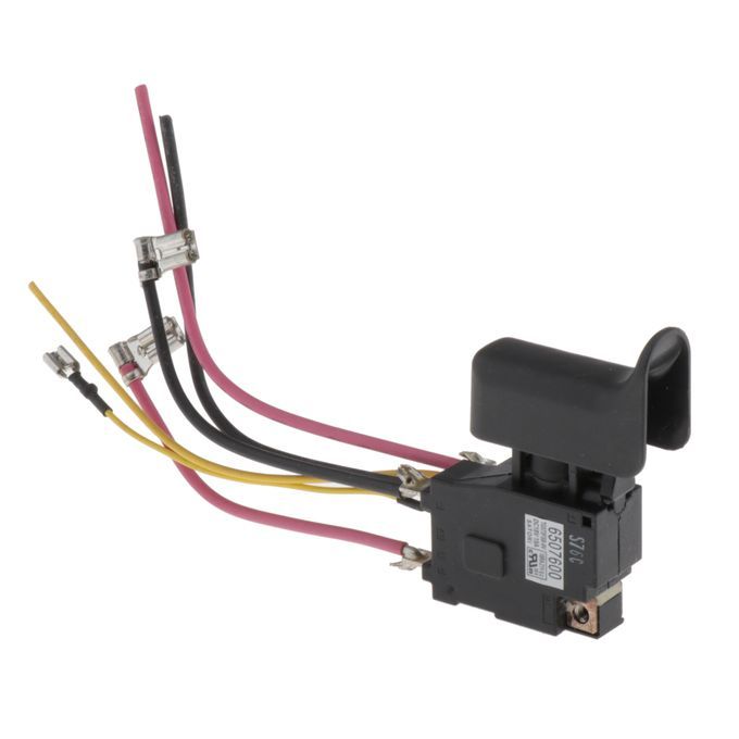 Drill Speed Switch For DJR186 6507600 650760-0 Tools Parts Plastic