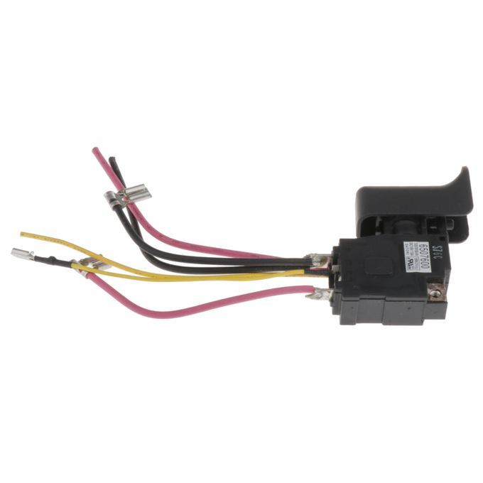 Drill Speed Switch For DJR186 6507600 650760-0 Tools Parts Plastic