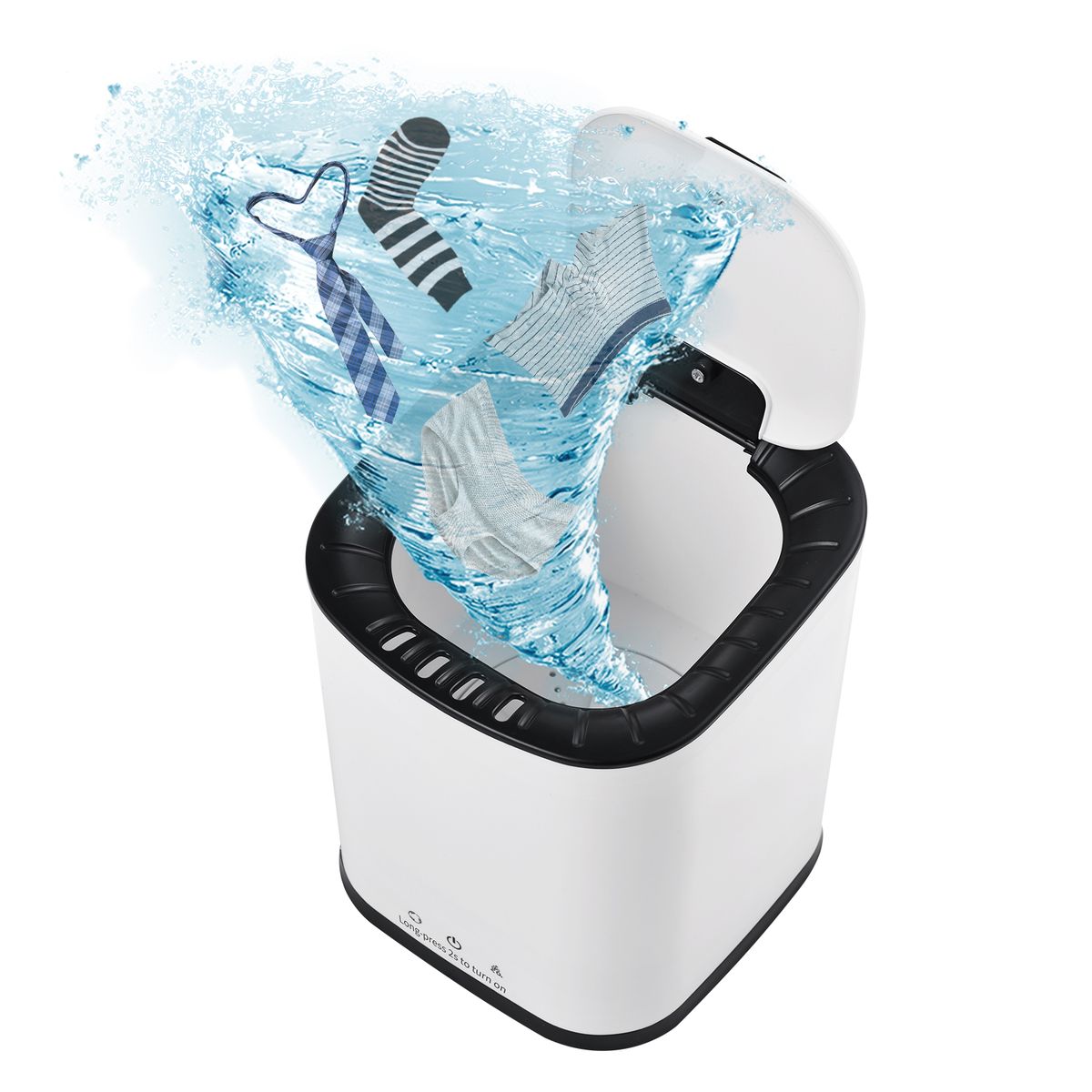 Portable Washing Machine For Underpants Underwear Sock 2L
