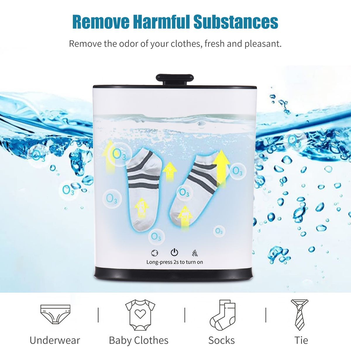 Portable Washing Machine For Underpants Underwear Sock 2L