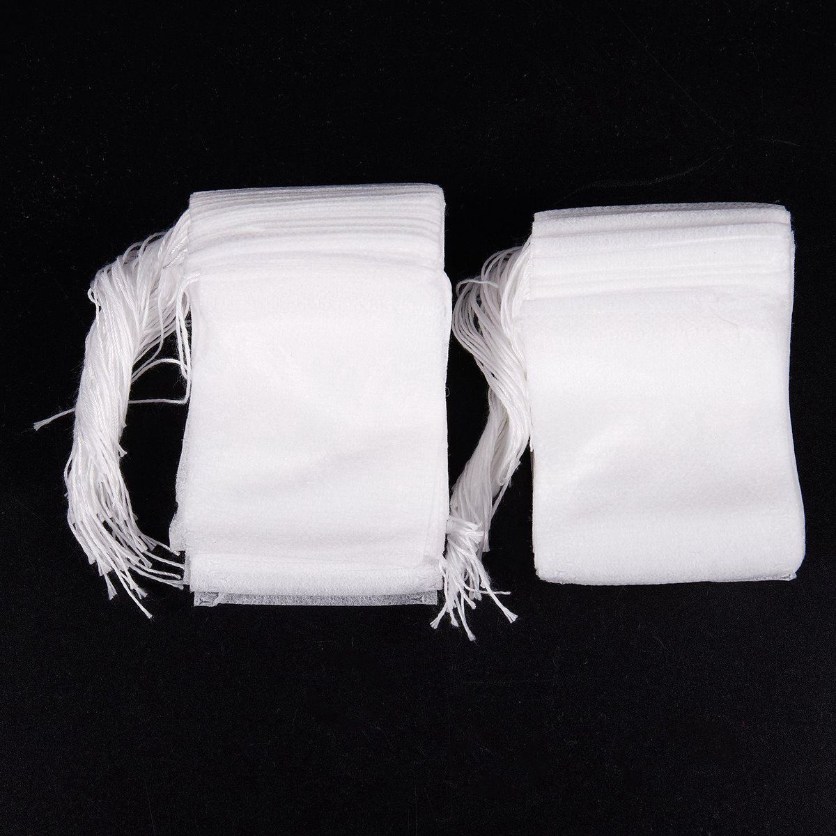 100 Pcs Disposable Empty Tea Bag String Heat